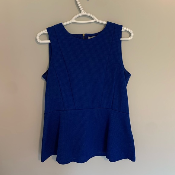 Electric Blue With Gold Zipper - Picture 2 of 2